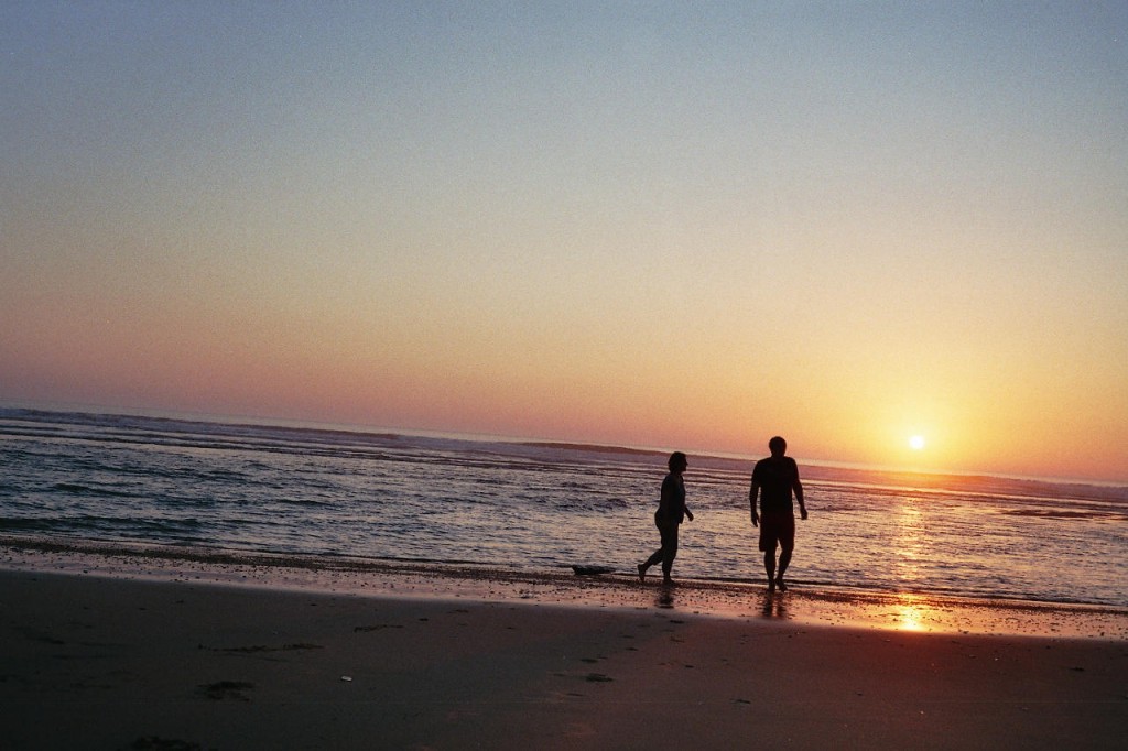 Sonnenuntergang am Atlantik